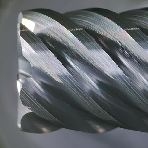 Image of Tools Carbide End Mills,6 Flute Square Milling Cutter,High Helix Angle for High Hardness Steel Finshing Milling Processing - 1 /4 Shank (1 /4-3.5 inch 1PCS)