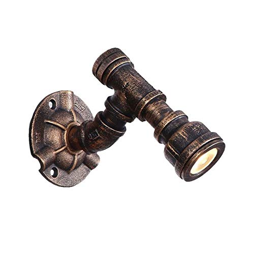 Applique murale extérieure industrielle télescope en fer étanche noire - 4
