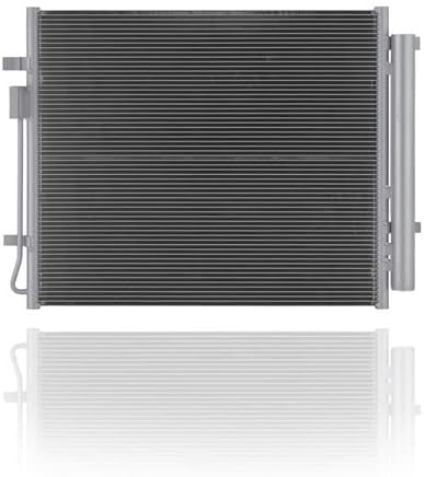 Cooling Direct A-C Condenser with Receiver-Dryer for 2.5L Turbo Hyundai Santa Fe/Santa Cruz and Kia Sorento