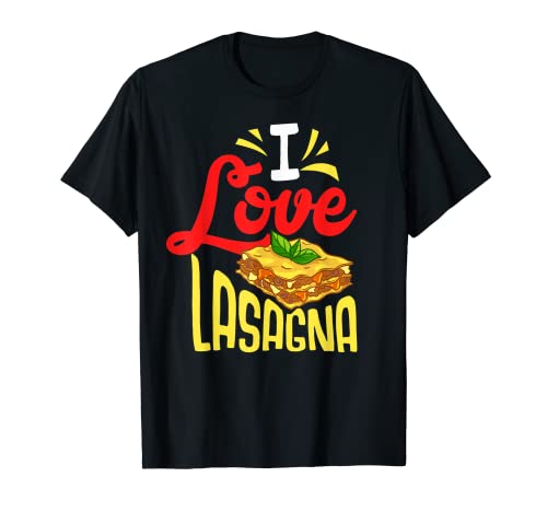 Receta de regalo de lasaña fideos vegetales Camiseta
