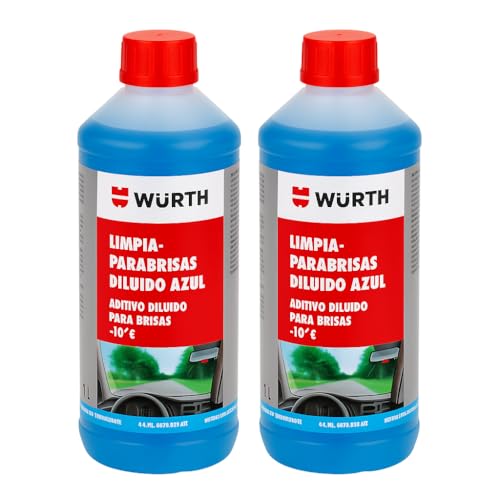 WURTH Limpiaparabrisas Azul -10°C 1L Anticongelante