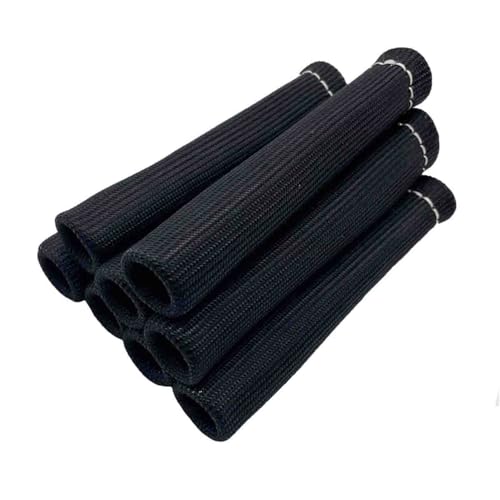 8 peças 2500° Botas de fio de vela de ignição capa de proteção térmica botas de arame manga protetor