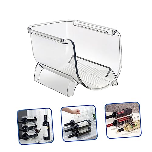 Alipis 4pcs Soporte para botellas pequeño miniatura 6