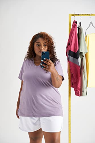 Image of Spirit Animal Plus Size Tshirts for Women | Casual Tshirts for Women | Tshirts for Women Workout, Gym, Running | Yoga Tshirt | Sweat Wicking Fabric | Relaxed Fit | Quick Dry
