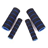 IYSHOUGONG 2 Pair Motorcycle Bicycle Mountain Bike HandleBar Grip Brake Clutch Lever Sponge Cover
