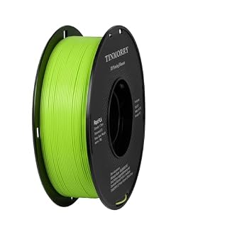 TINMORRY PLAフィラメント 1.75mm 高速PLA 3Dプリンターフィラメント、きれいに巻かれたPLAフィラメント、寸法精度+/-0.03mm、ほとんどのFDM 3Dプリンターに適合 1kgスプール (2.2ポンド) アップルグリーン