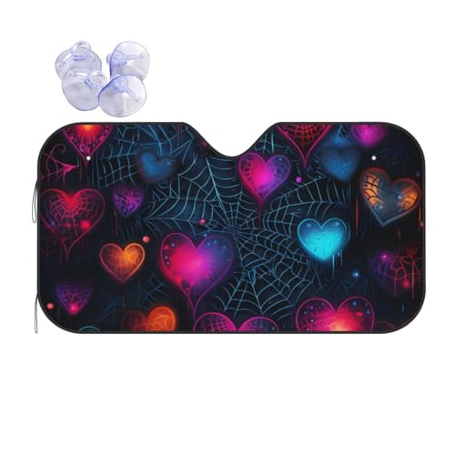 Cubiertas de parabrisas para SUV camión coche con ventosa portátil de 70x130cm diseño original