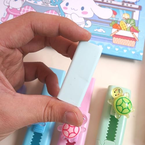 Radiergummis Kinder Tiere Einziehbarer Retractable Radiergummi Niedliche Panda Lustig Radiergummi Tierradierer für Kindergeburtstag Gastgeschenk Studenten Büro (5)