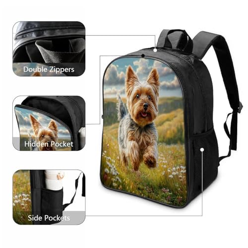 Sac à dos d'école mode 2 compartiment unique animal 3d-16 - 3