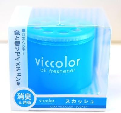 Diax JDM Viccolor (Squash) Blue Car Air Freshener Fragrance (Part: 5406) x 2 Set