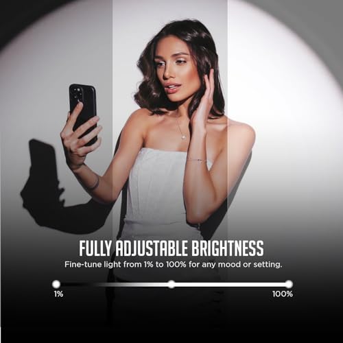 Image of HIFFIN G-Flash RGB Photography Flashlight Portable Video Light LED Spotlight 7500mAh Battery 1-100% Dimming 4 Color Modes 20 GOBO Filters USB-C for Recording Studio Lighting, YouTube, Reels, Vlogging