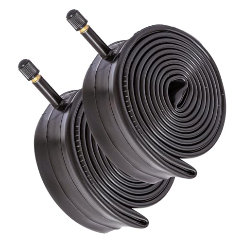 QsEzDo 20�C���` ���]�ԃ`���[�u �Ď��o���u 32mm �u���b�N�u�`���S�� (2�p�b�N) 20x1.75/1.95/2.0/2.10/2.125���]�ԃ^�C���ɑΉ�