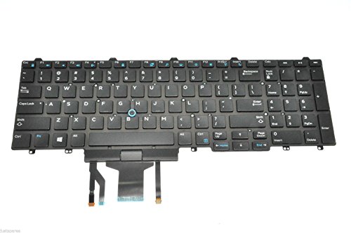 Preisvergleich Produktbild Dell Precision 3510 US Englisch Tastatur 383d7