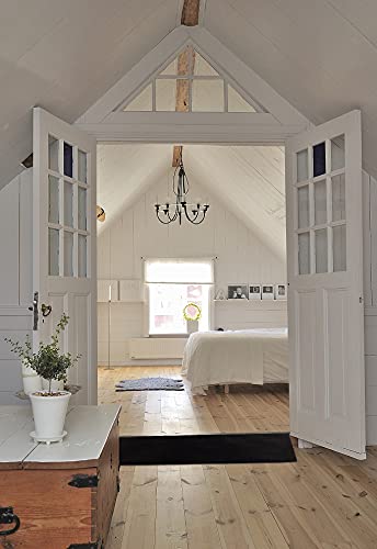 Cinnye 1.2'' Rise Solid Rubber Wheelchair Ramp,Threshold Ramp Used For Thresholds,Doorways And Bathroom (High:1.2 Inch(Pack Of 1)) #TOP7