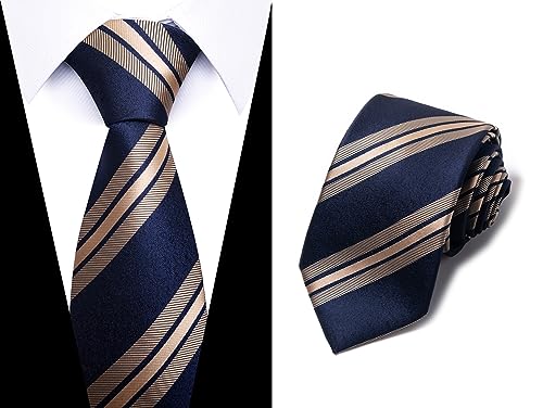 Image of Passabin Tie For Men Necktie Woven Jacquard Neck Ties Set 6 PCS
