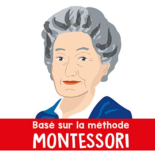 Lisciani L’AlphABET Lernspiel - Montessori-L’Alphabet Touch - FR72446, Mehrfarbig