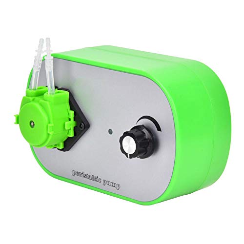 Bomba Peristáltica G628-1 con Velocidad Ajustable, Motor 12V DC, Cabezal Extraíble, 100-240V, para Laboratorio y Acuario