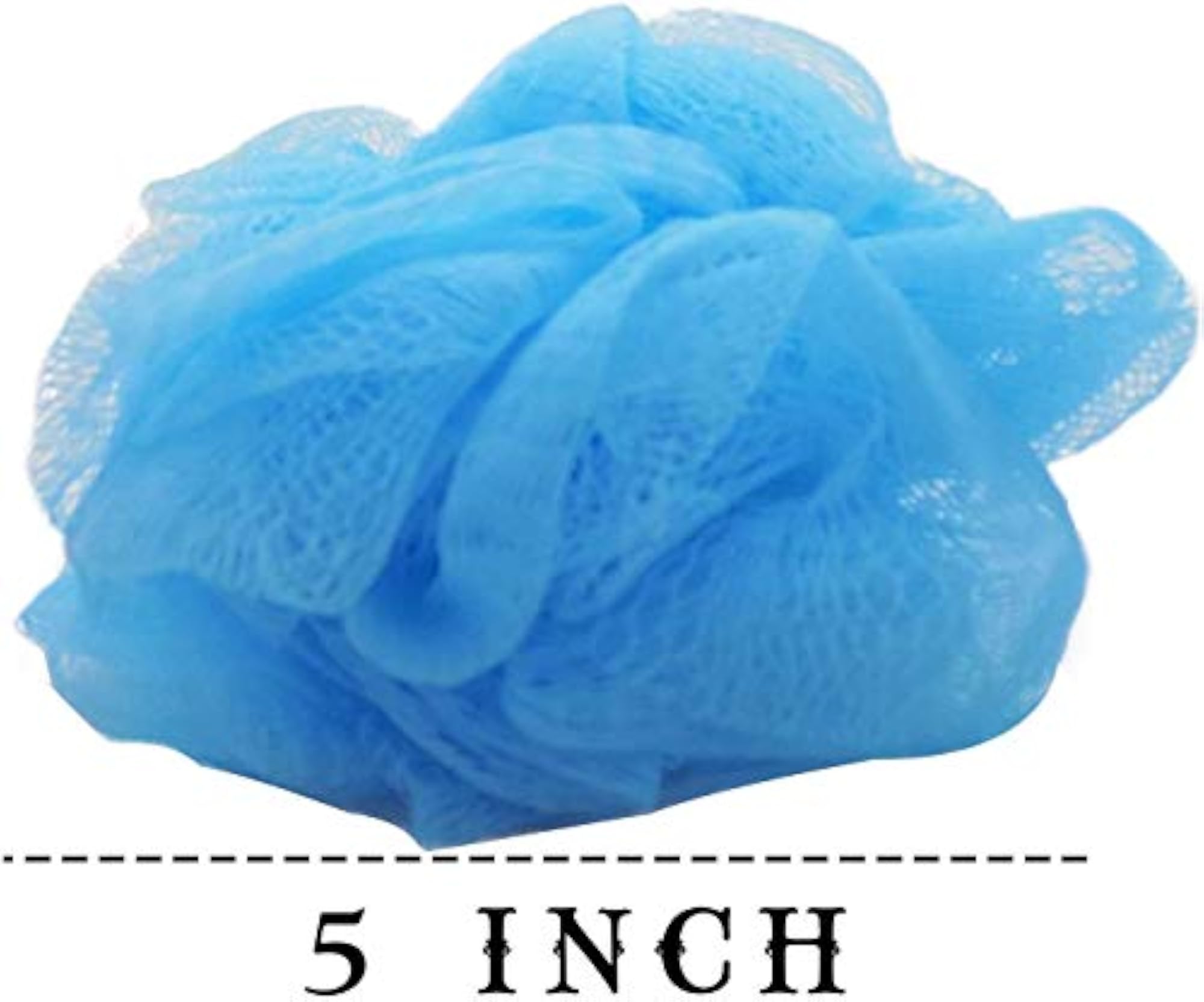 Bath Sponge for Baby Bathing and Adults, Multi Color Pack of 1