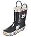 Joseph Allen Boy's Black Multi Sports Fashion Rain Boots Shoes