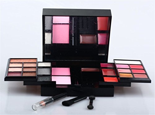 Pure Vie Professional 23 Colors Eyeshadow Concealer Blush Lip Gloss Palette Makeup Contouring