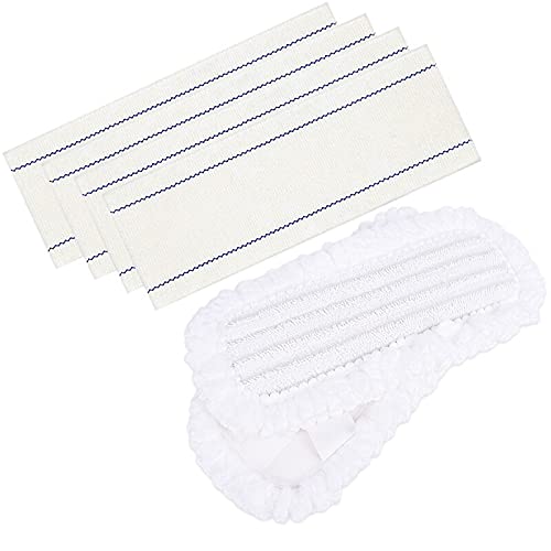 HNTYY Electric Mop Cloths Part Pack Mopping Spare Parts Terry Cloth Fit For XIAOMI Fit For MIJIA SWDK D260 (Color : White)