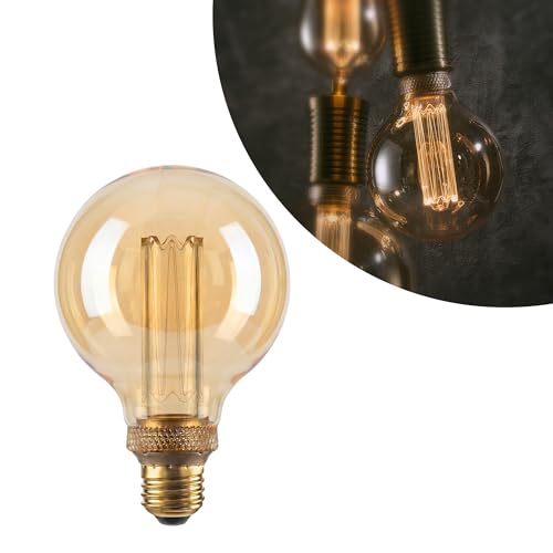 Harwez Globe Edison LED Light Bulb, Vintage Decorative Dimmable Bulb