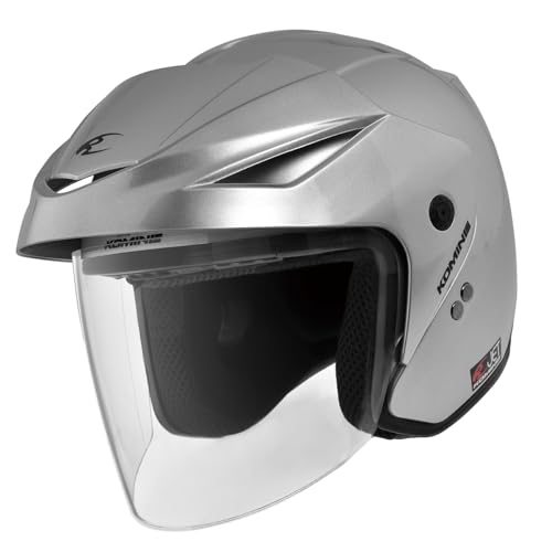 コミネ　KOMINEエーラ-II XL HK-1651ジェットヘルメット Amazon | コミネ(KOMINE) バイク用 エーラ-II シルバー M HK