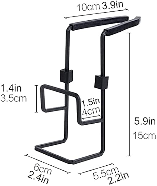 Sink Caddy Sink Sponge Holder - Faucet Rack Shower Tray - Kitchen and Bathroom Metal Organizer Hanging Fix Around Faucet