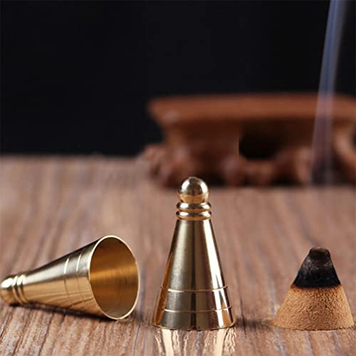 Homoyoyo 5 Unidades Molde De Incenso De Torre De Latão Kit Para Fazer Cone De Incenso Ferramenta De
