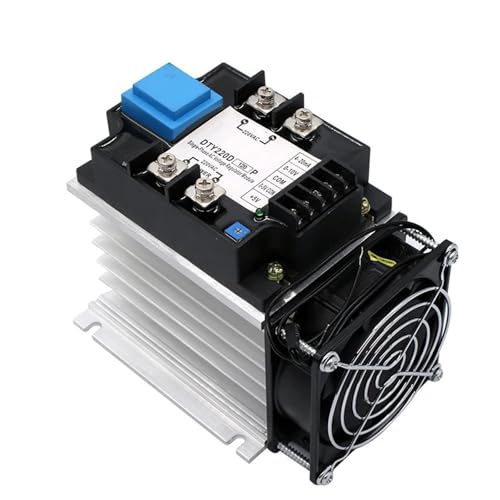 Relais régulateur de tension CA monophasé 380V 120A avec dissipateur thermique en aluminium
