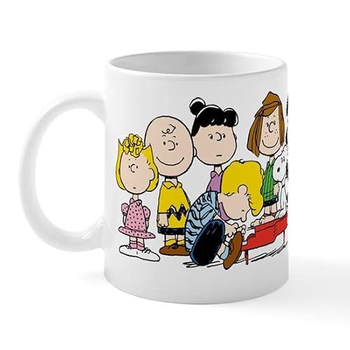 Cafepress Peanuts Gang Music Mugs Ceramic Coffee Mug, Tea Cup 11 Oz #TOP8