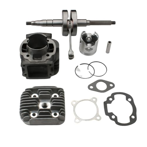 Kit cylindre 70cc et vilebrequin pour scooter Bws50 et Slider 2 temps axe 10mm