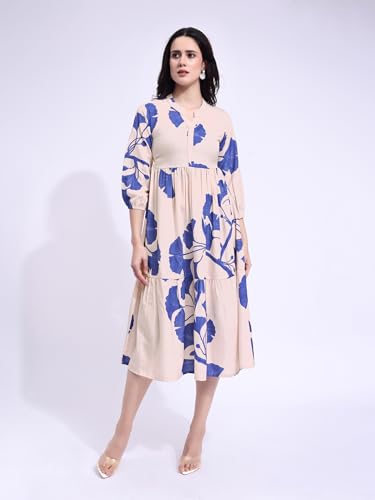 Image of PURVAJA Women's Maxi Cotton Blend Dress
