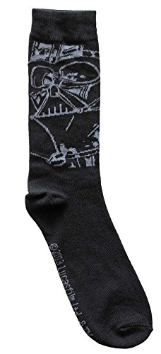 Hyp Star Wars Darth Vader Men's Crew Socks Shoe Size 6-12