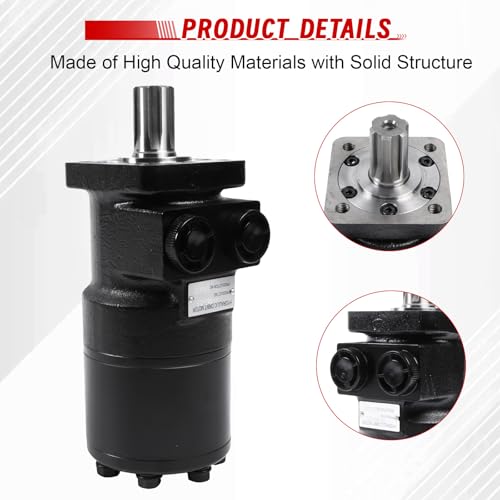 Image of Hydraulic Motor Assembly, 101-1063 1011063 101-1063-009 1011063009 Replacement for Eaton Char-Lynn H Series