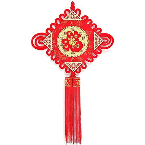 Tägliche Dekoration Chinese Knot Blessing Chinese Knot Festival Festlicher Anhänger Reichtum Günstiger Stil Tür TV Wandbild Veranda Wohnzimmer