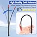 27Mhz CB Radio Antenna Whip Soft SMA-Female Adapter Compatible with Quansheng UV-K5(8) TK11 Mobile Portable RT-860 RT-880 RT-880G UV-98 Plus RT-920 RT-950 RT-950 PRO CB Radio Handheld Antennas