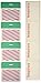 Brady 95666 SecurAlert Color Card Clip-on Badge, 3 x 3 inches Green, Legend: Temporary (500 Badges)