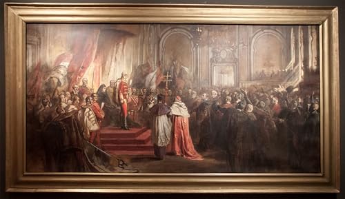 Impression d'affiches Esquisse du temple millénaire Gyula Benczúr Toile Art