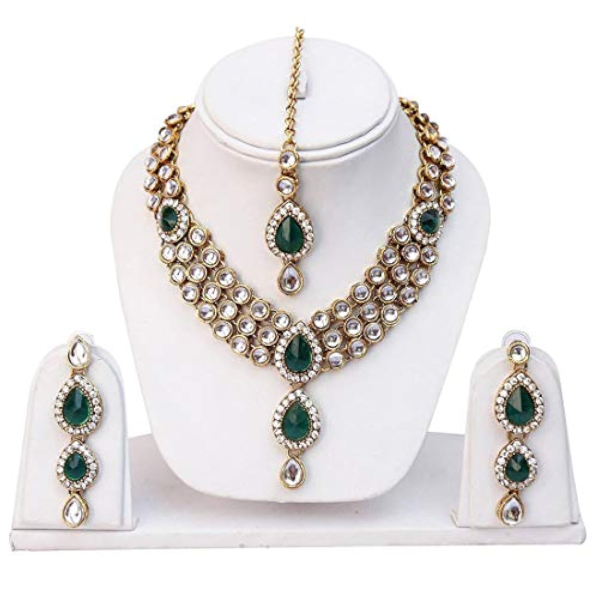 Kundan Traditional Necklace Set with Earrings