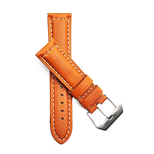 Bracelet de montre en cuir rétro à libération rapide sangle interchangeable