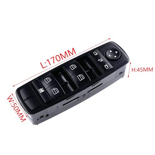 Interrupteur lève-vitre haute durabilité avec commande centrale Mercedes ML63 AMG 2007 - 5