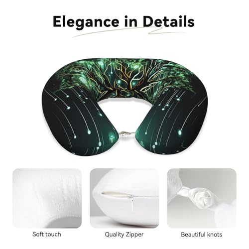 Almohada Espuma Viscoelástica U-Shape Negra miniatura 4