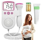 Fetal Stethoscope Monitor for Baby’s Heartbeat Detection Doppler, Latex-Free Fetoscope with Pinard Horn and Soft Earbuds, 22”