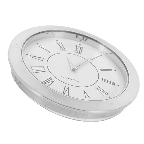 GALPADA Cabeza de Reloj de Aleación Vintage con Mecanismo Silencioso de Reloj Compacto Números para Reparación y Manualidades DIY