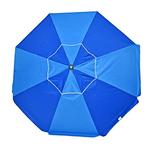 Shadezilla 9 ft Fiberglass Market Umbrella | Patio Umbrella with Crank Lift, Tilt