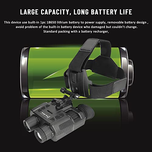 Digital Night Vision Goggles Adult,Night Vision Binoculars For Helmets Digital Infrared Night Vision Scope For Viewing In 100%Darkness ,Rechargeable And Recordable For Hunting And Surveillance #TOP4