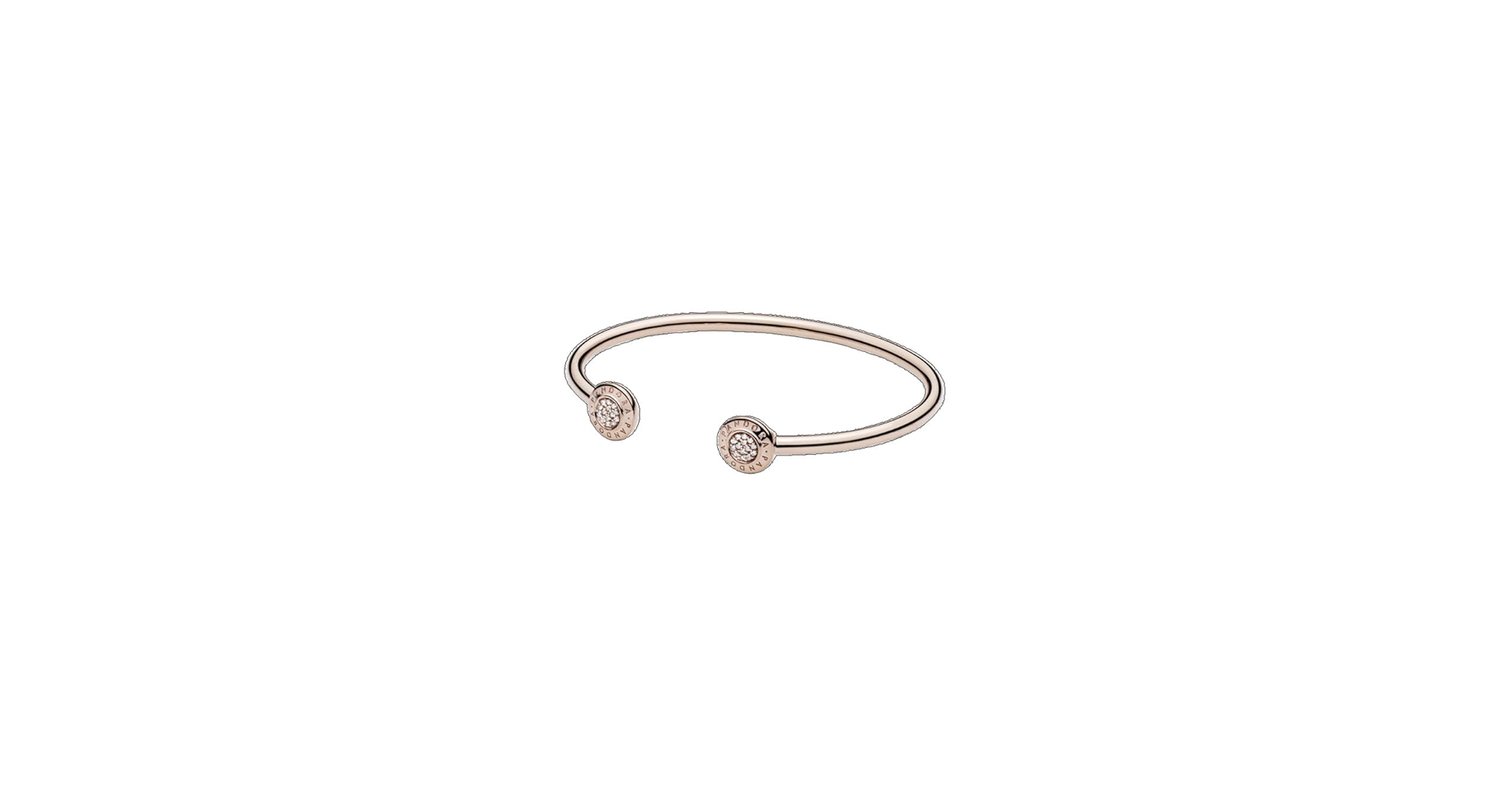 アクセサリー Pandora Open Bangle Amazon.com: Pandora Jewelry Signature Open Bangle Cubic