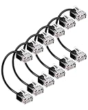 【Câble patch ultra-fin Cat6A】 Diamètre de 3,8 mm (50 % plus fin que le Cat6 standard). Sa gaine HDPE flexible résiste aux pliures à 360° et facilite le passage dans les espaces réduits. Solution idéale pour l'organisation des baies réseau et environnements haute densité.