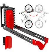 Swivel Bike Rack Wall Mount, Bike Hangers for Garage, Space-Saving Vertical Bike Holder, Holds up...
